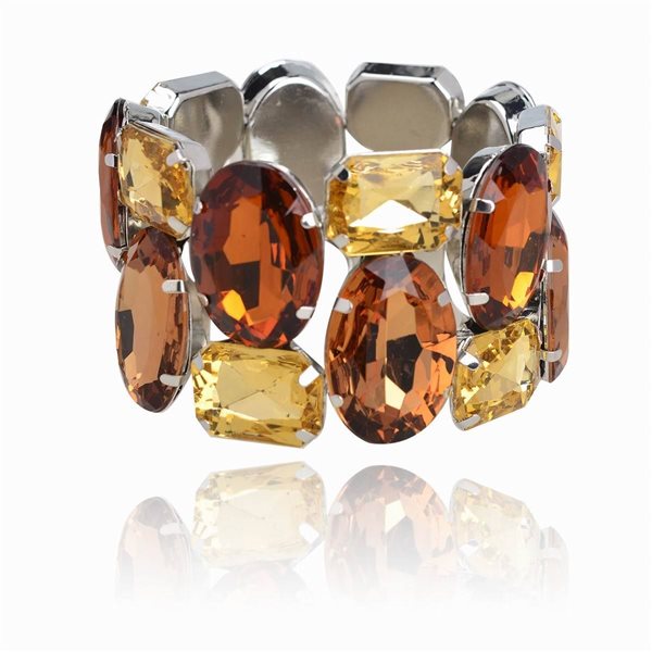 Vilinska zapestnica rose rjava